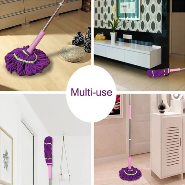 SELF-WRINGING TWIST MOPS FOR FLOOR CLEANING