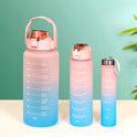 Motivational Water Bottles Set Of 3