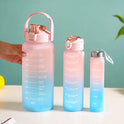 Motivational Water Bottles Set Of 3